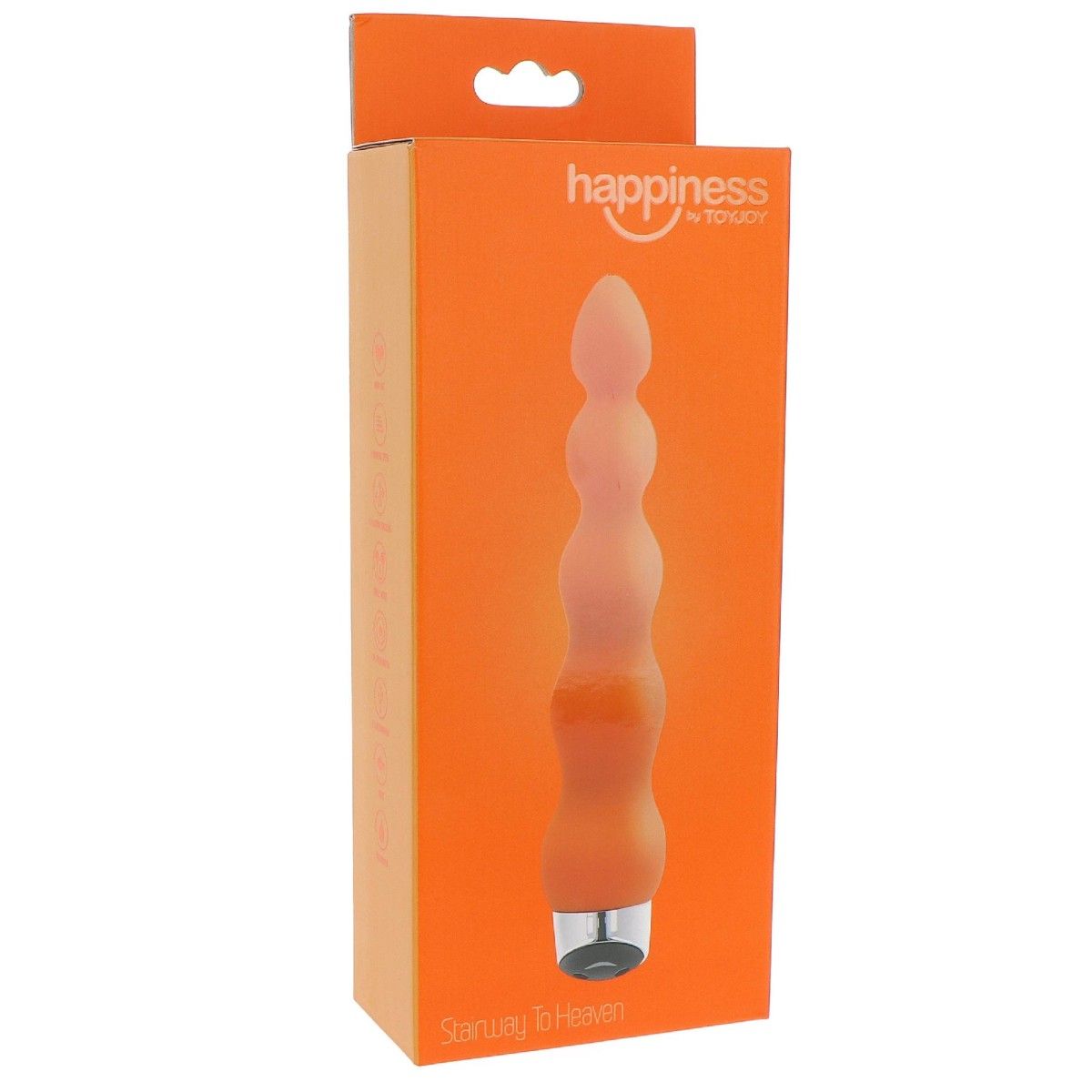 Vibratore classico Happiness arancione 18,5cm