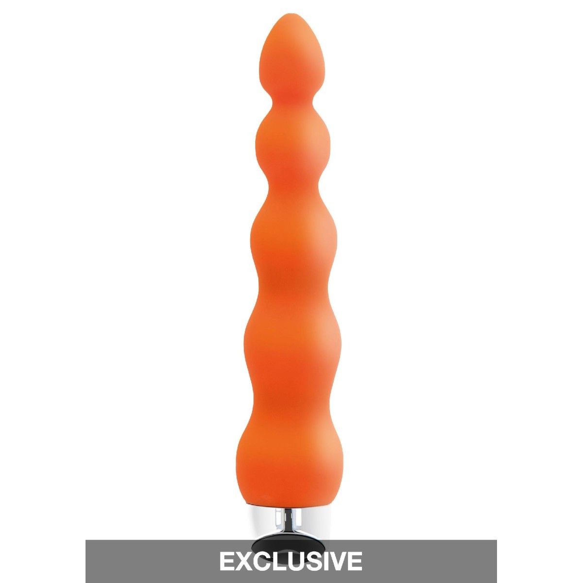 Vibratore classico Happiness arancione 18,5cm