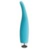 Vibratore in silicone punto G azzurro Vibratore in silicone punto G azzurro