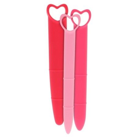Set 3 Dilatatori vaginali silicone