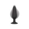 Plug anale gonfiabile silicone XL 16 cm Plug anale gonfiabile silicone XL 16 cm