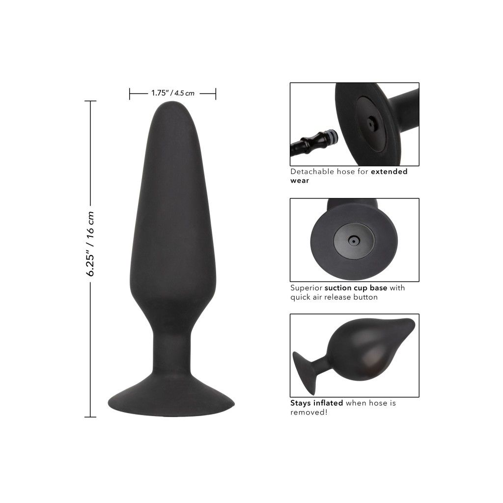 Plug anale gonfiabile silicone XL