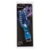 Vibratore doppio vaginale anale blu Vibratore doppio vaginale anale blu