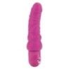 Vibratore realistico curvo 17,3 cm fucsia Vibratore realistico curvo 17,3 cm fucsia