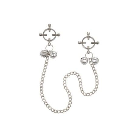 Stringi capezzoli campanelle e catena