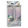 Vibratore per punto G argento glitterato Vibratore per punto G argento glitterato