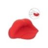 Labbra vibranti stimolanti vaginale rosse Labbra vibranti stimolanti vaginale rosse
