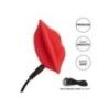 Labbra vibranti stimolanti vaginale rosse Labbra vibranti stimolanti vaginale rosse