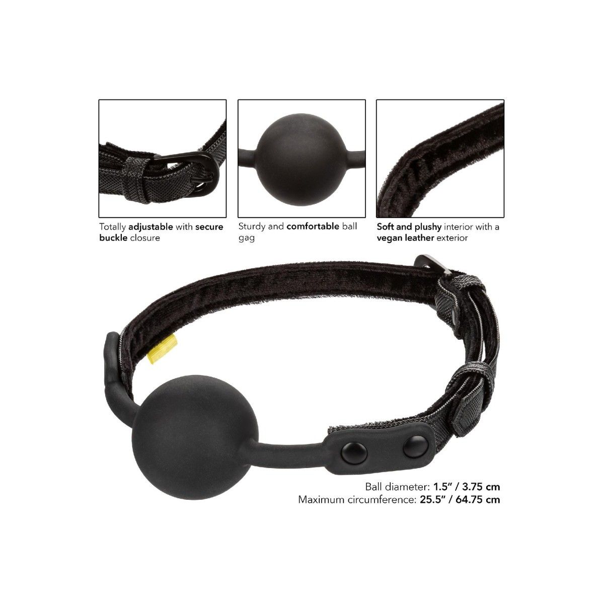 Morso costrittivo fetish Boundless Ball Gag