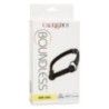 Bit Gag in silicone nera regolabile Boundless Bit Gag in silicone nera regolabile Boundless