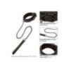 Collare bdsm con guinzaglio nero Boundless Collare bdsm con guinzaglio nero Boundless