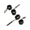 Set manette cavigliere costrittivo da letto Set manette cavigliere costrittivo da letto
