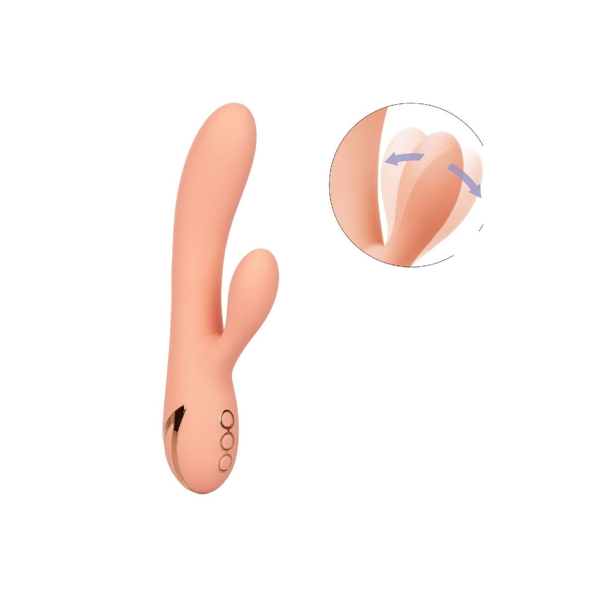 Vibratore rabbit doppio dildo vagianle clitoride Monterey Magic