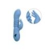 Vibratore rabbit e stimola punto G blu Vibratore rabbit e stimola punto G blu