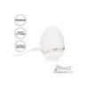 Succhia clitoride Palm Pleasure bianco Succhia clitoride Palm Pleasure bianco