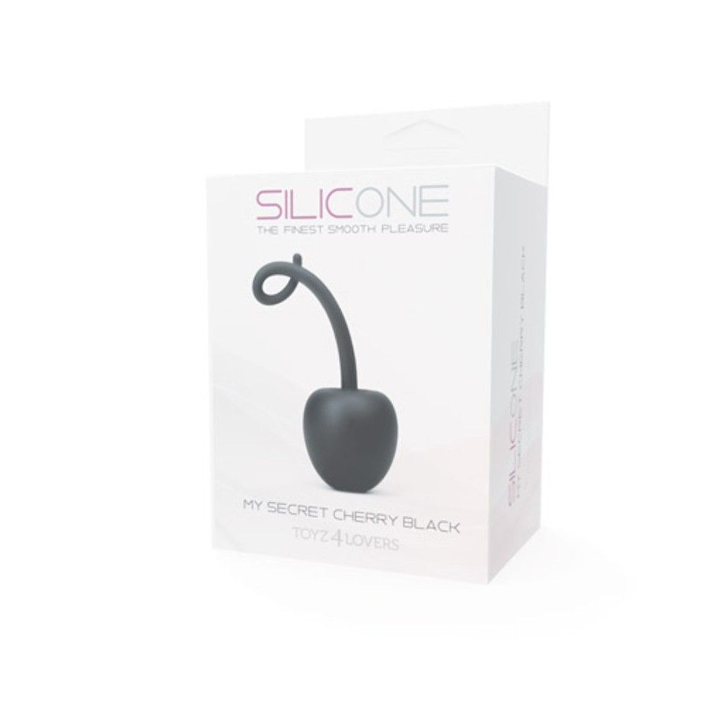 Pallina vaginale in silicone cherry secret black Pallina vaginale in silicone cherry secret black
