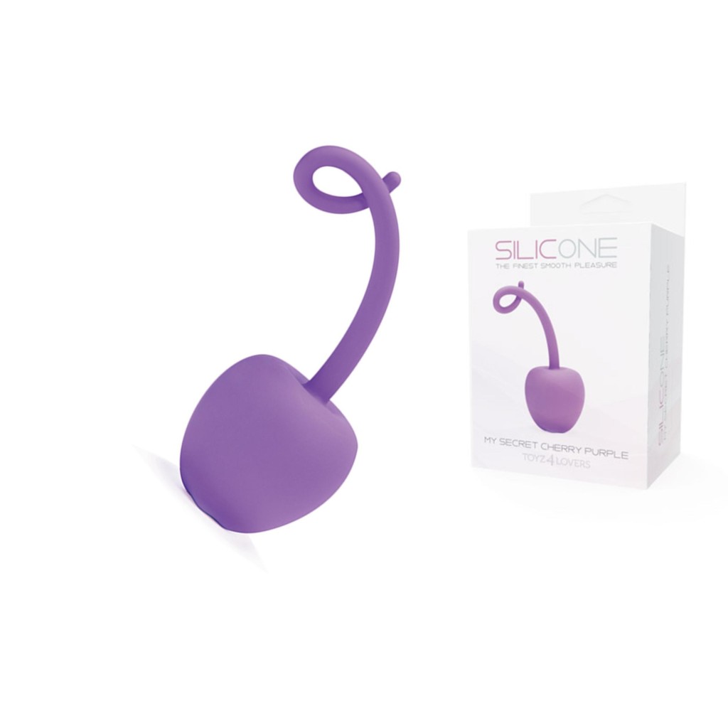 Pallina vaginale in silicone cherry secret Purple Pallina vaginale in silicone cherry secret Purple
