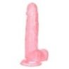 Fallo realistico ventosa Queen 20 cm rosa Fallo realistico ventosa Queen 20 cm rosa