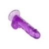 Fallo realistico ventosa Queen 20 cm viola Fallo realistico ventosa Queen 20 cm viola