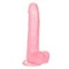 Fallo realistico ventosa Queen 25 cm rosa Fallo realistico ventosa Queen 25 cm rosa