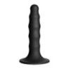 Cintura Strapon fallo vibrante 16,5 cm nero Cintura Strapon fallo vibrante 16,5 cm nero