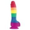 Fallo realistico ventosa Pride Edition 21,5cm