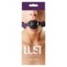 Ball gag traspirante viola Lust Bondage Ball gag traspirante viola Lust Bondage