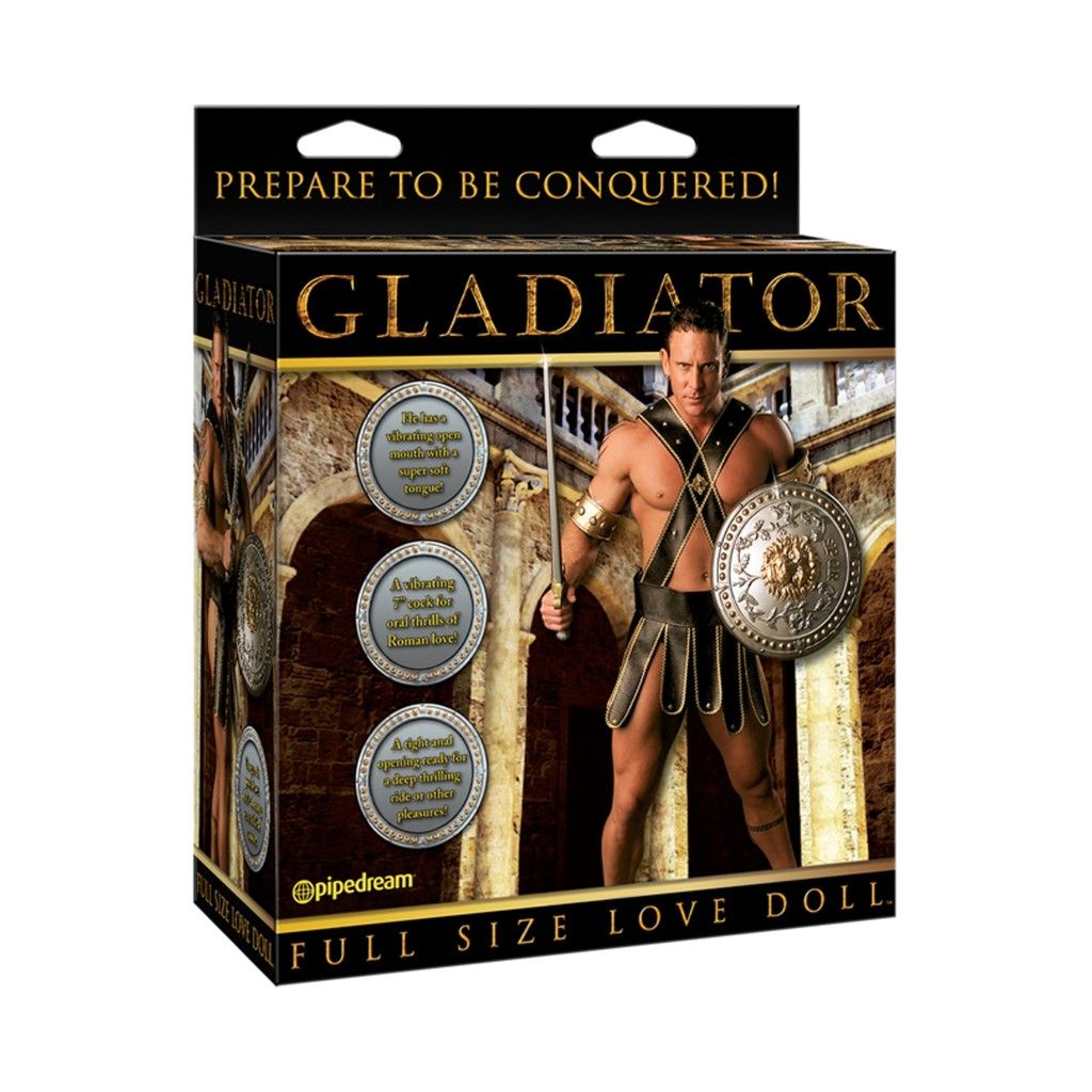 Bambolo gonfiabile vibrante Gladiator Vibrating Doll