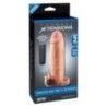 Guaina pene vibrante X-tensions 16,5cm chiara Guaina pene vibrante X-tensions 16,5cm chiara