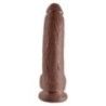 Fallo realistico a ventosa brown 25 cm Fallo realistico a ventosa brown 25 cm