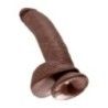 Fallo realistico a ventosa brown 25 cm Fallo realistico a ventosa brown 25 cm