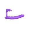 Anello pene con fallo vibrante viola 18 cm Anello pene con fallo vibrante viola 18 cm