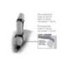 Guaina fallica X-tensions con plug anale Guaina fallica X-tensions con plug anale