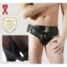 Slip latex con fallo anale interno Slip latex con fallo anale interno