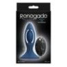 Plug anale con vibrazione Renegade V2 blu Plug anale con vibrazione Renegade V2 blu