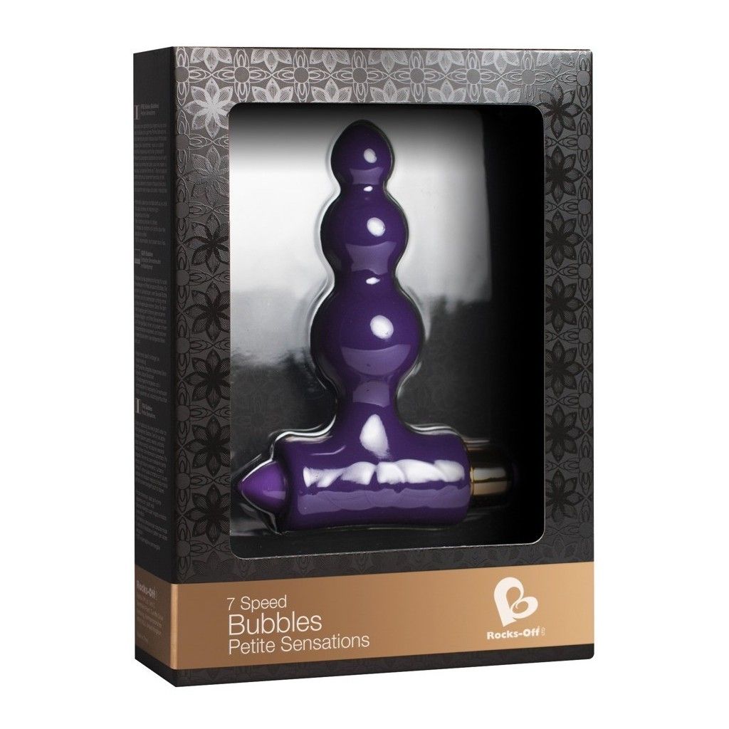 Vibratore Anale Vibro Anal plug BUBBLES Rocks off Vibratore Anale Vibro Anal plug BUBBLES Rocks off