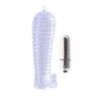 Guaina pene vibrante Textured trasparente Guaina pene vibrante Textured trasparente