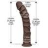 Fallo Realistico dildo The D racin' D 10 chocolate Fallo Realistico dildo The D racin' D 10 chocolate