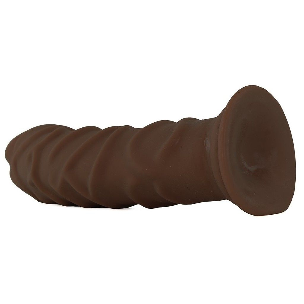 Fallo Realistico dildo The D racin' D 10 chocolate