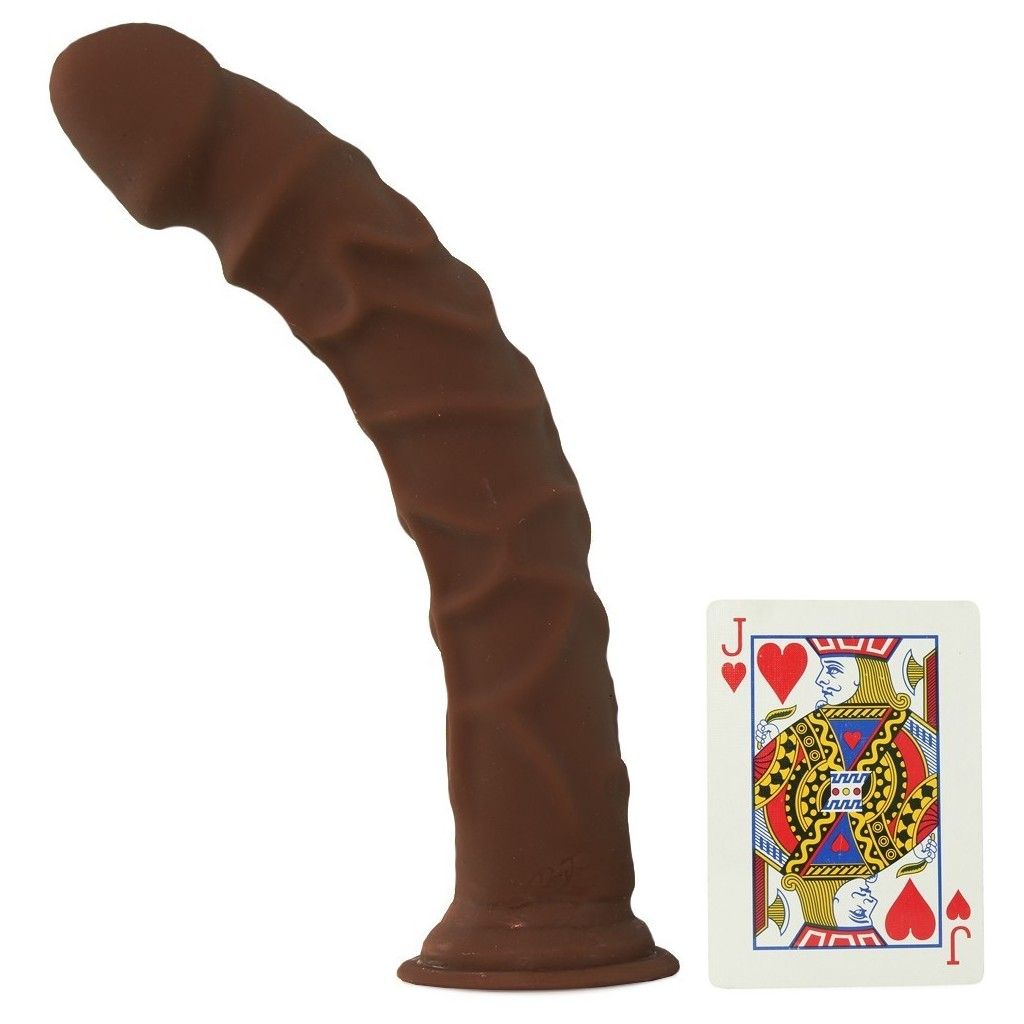 Fallo Realistico dildo The D racin' D 10 chocolate