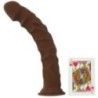 Maxi Dildo realistico brown 25 cm Maxi Dildo realistico brown 25 cm