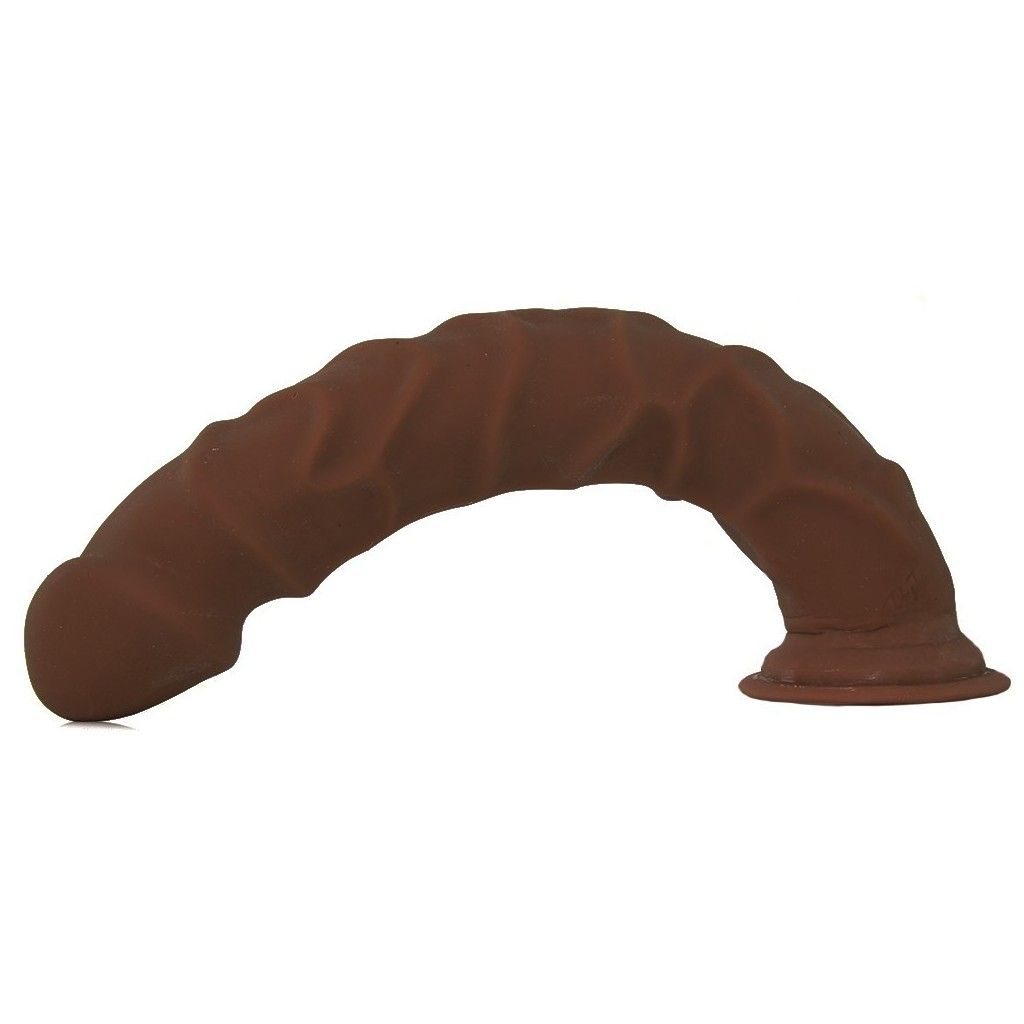 Fallo Realistico dildo The D racin' D 10 chocolate