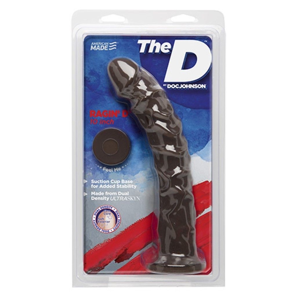 Fallo Realistico dildo The D racin' D 10 chocolate