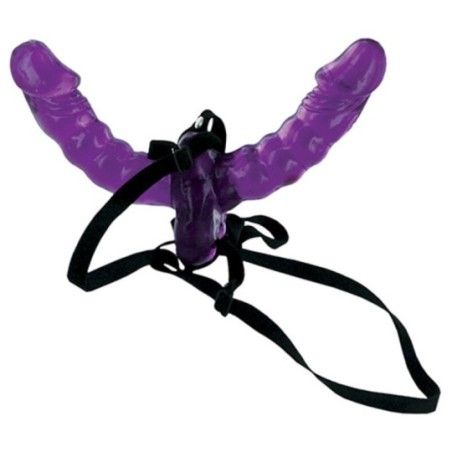 Dildo doppio strapon Double Delight 15 cm