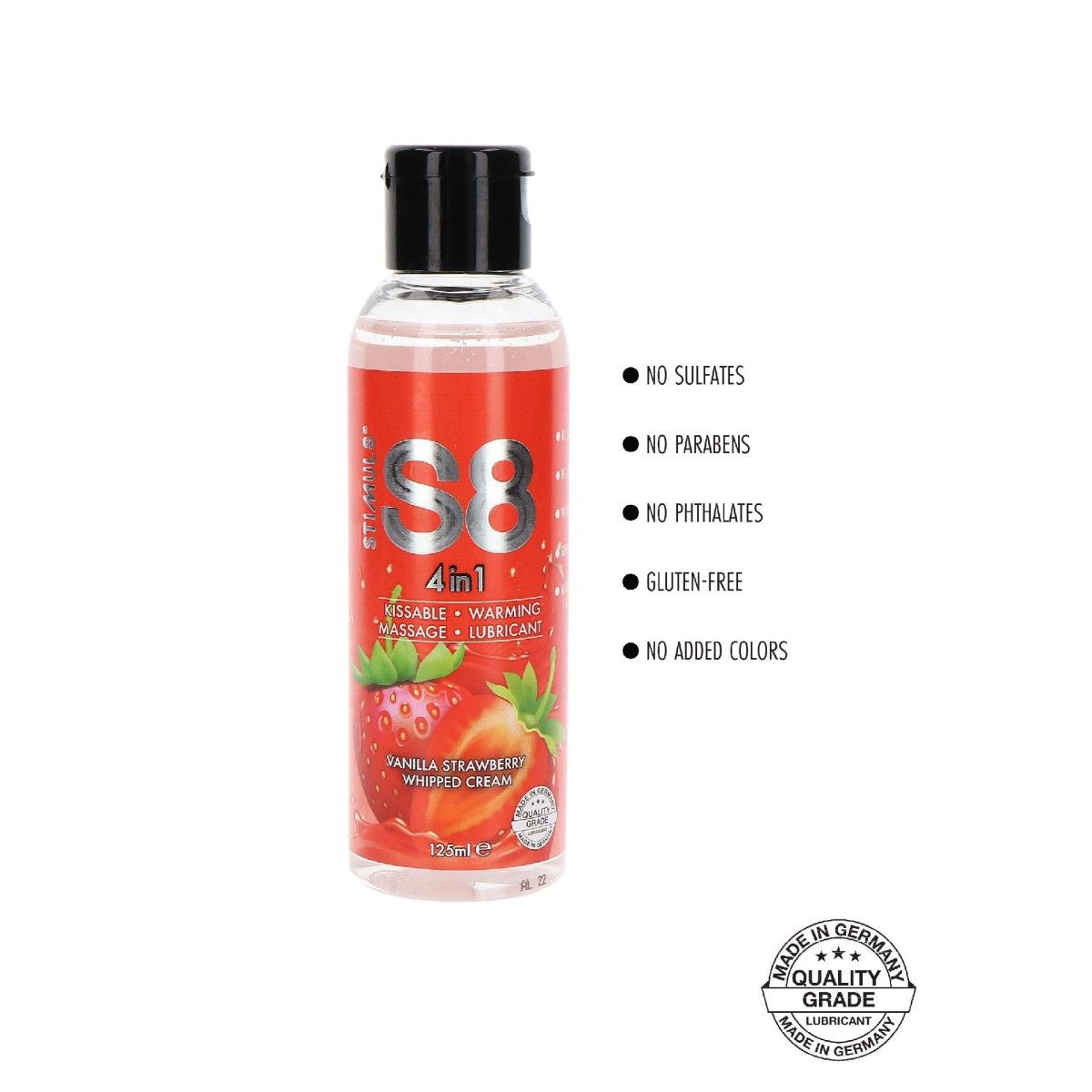 Lubrificante commestibile S8 4-in-1 Dessert Lube 125ml