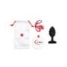 Plug anale nero vibrante Twist Plug anale nero vibrante Twist