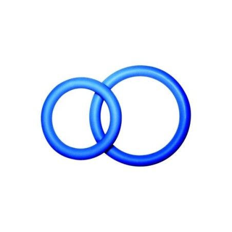 Anelli fallici 2 pz Potenz-duo Medium blu