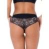 Culotte in pizzo floreale Hiphugger nero Culotte in pizzo floreale Hiphugger nero