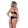 Perizoma sexy con apertura intima nero Perizoma sexy con apertura intima nero