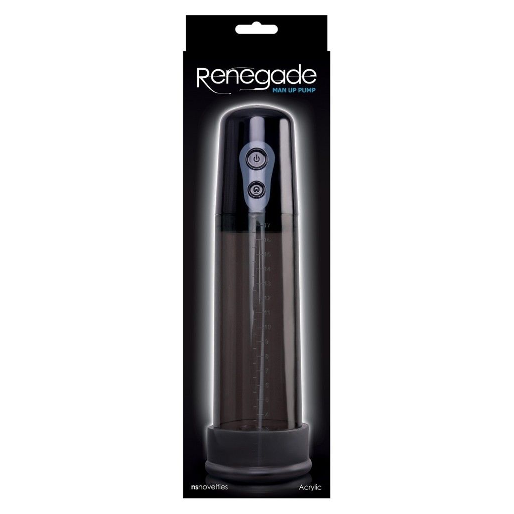 Pompa per allungare pene automatica renegade man up pump